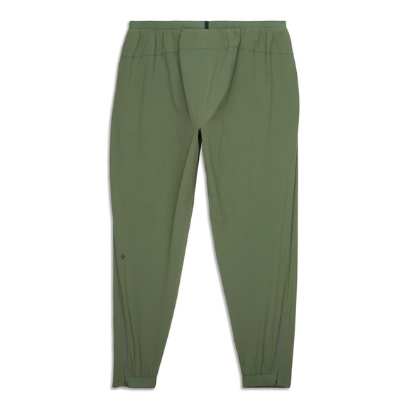 LULULEMON Men’s Run State Jogger Athletic Size L Green Like New - Picture 1 of 4